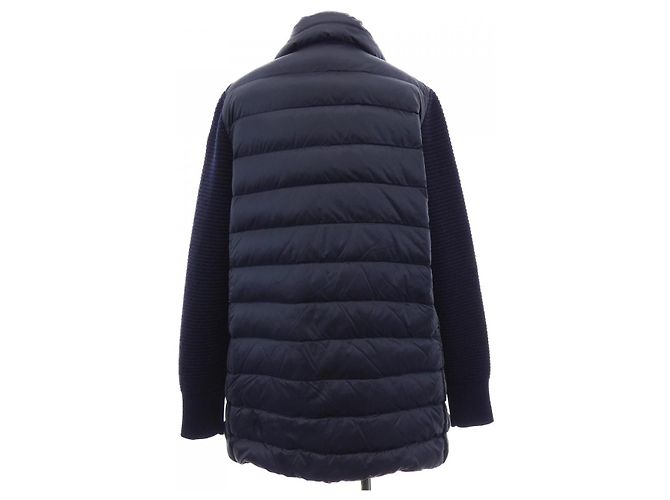 Chaqueta de plumón Moncler Azul Azul marino - vue 2