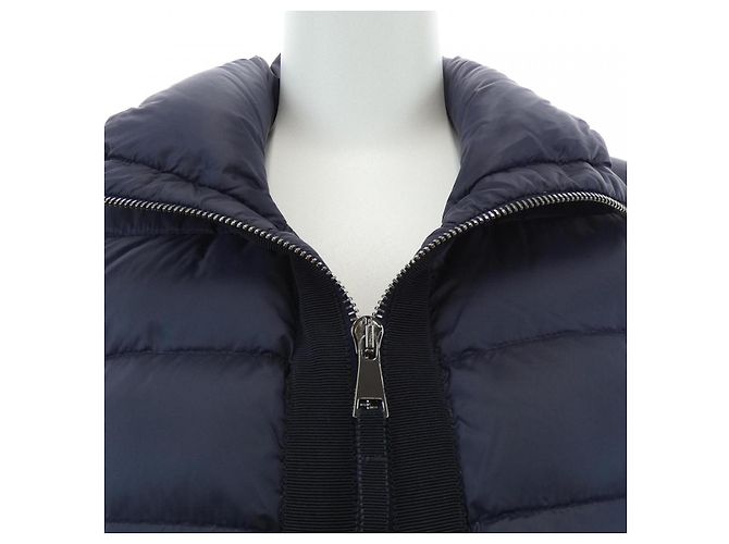 Chaqueta de plumón Moncler Azul Azul marino - vue 6
