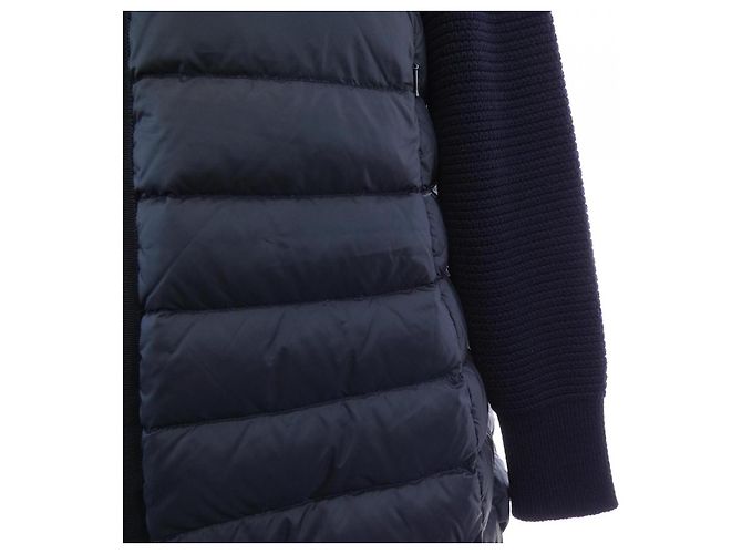 Chaqueta de plumón Moncler Azul Azul marino - vue 7