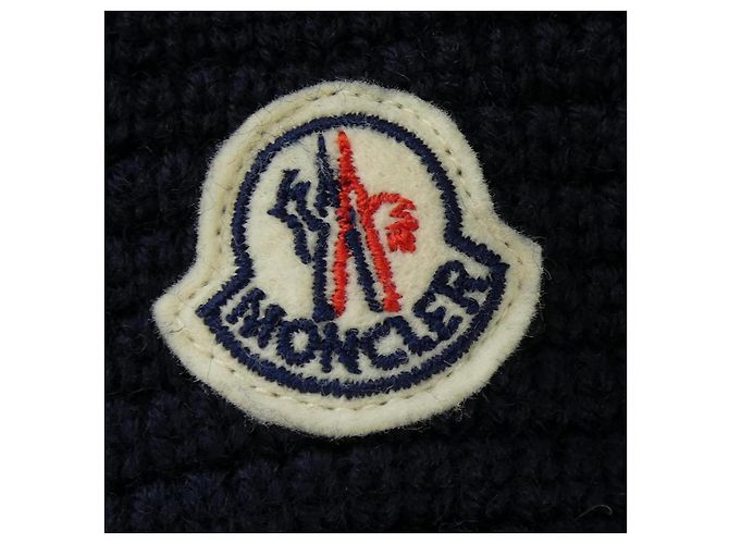 Chaqueta de plumón Moncler Azul Azul marino - vue 8