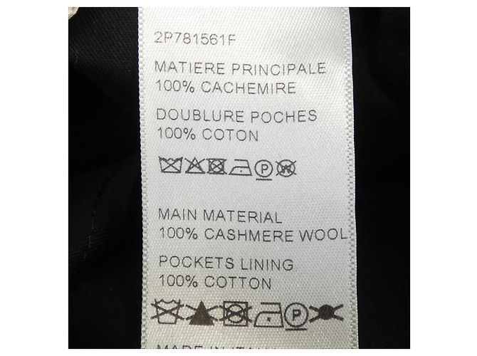 Céline Celine Cashmere-Hose Schwarz - Ansicht 3