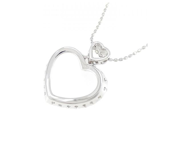 Autre Marque Collana in oro bianco Au750 e diamanti Argento - vista 4