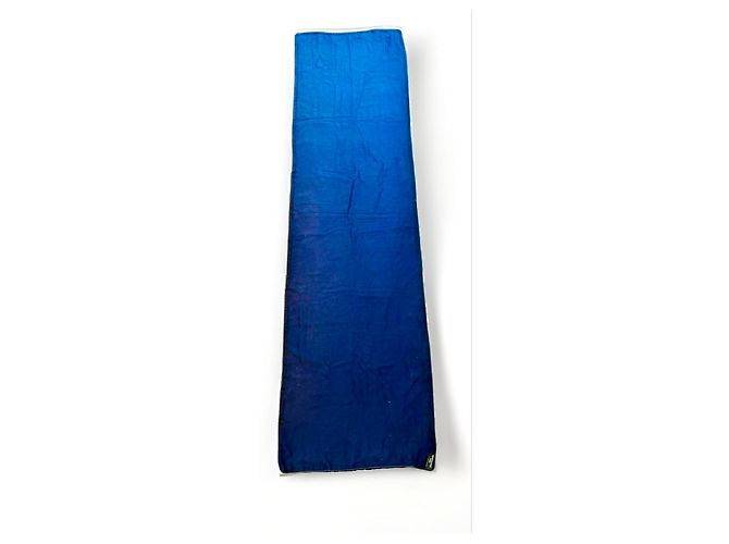 Louis Vuitton Monogram Schal aus Samt - Blau - Ansicht 7