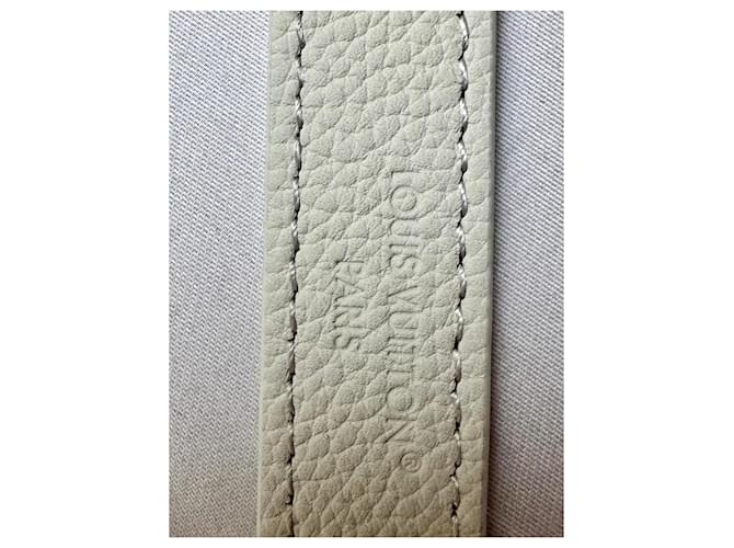 Tracolla Louis Vuitton Monogram Canvas e Pelle Marrone Bianco - vista 6