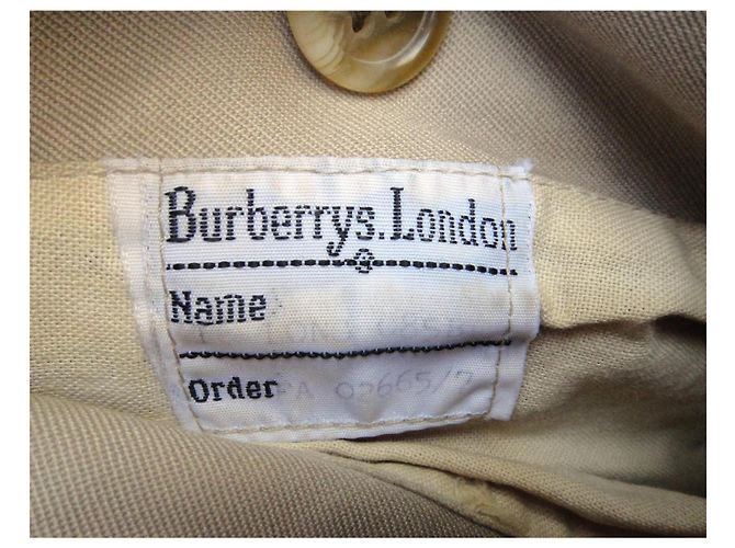 Burberrys Gabardina de algodón beige - vista 7