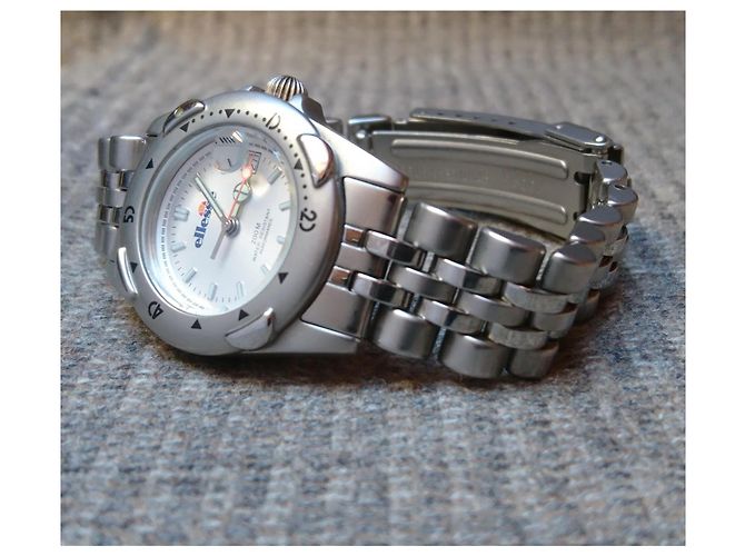 Autre Marque Ellesse Damen Quarzarmbanduhr ref. 03-0014-004 Silber Silber Hardware - Ansicht 14