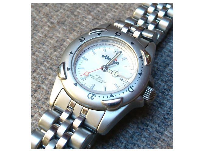 Autre Marque Ellesse Damen Quarzarmbanduhr ref. 03-0014-004 Silber Silber Hardware - Ansicht 3