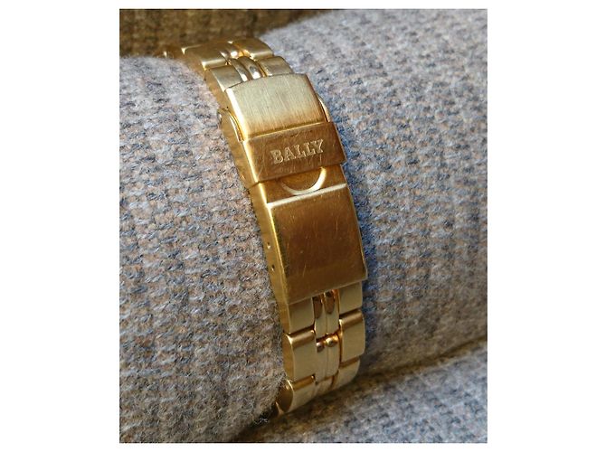 Bally Damenuhr Quarz ref. 12.04 Goldfarben Golden - Ansicht 12