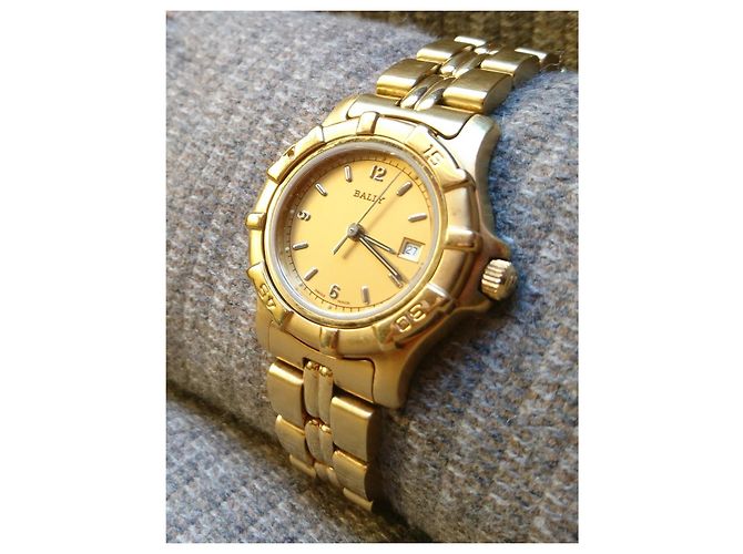 Bally Damenuhr Quarz ref. 12.04 Goldfarben Golden - Ansicht 13