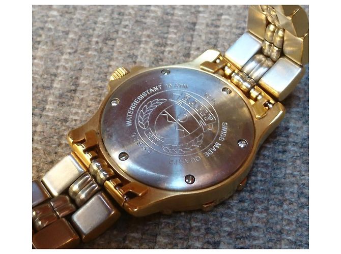 Bally Damenuhr Quarz ref. 12.04 Goldfarben Golden - Ansicht 4