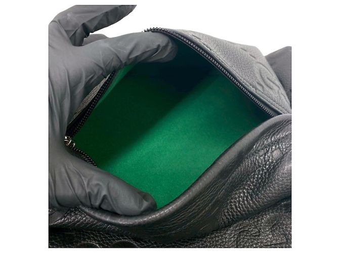 Zaino in pelle Gucci Jumbo GG Logo - vista 10