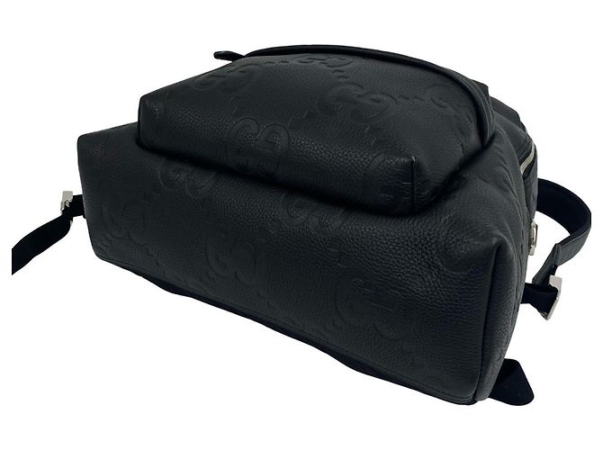 Zaino in pelle Gucci Jumbo GG Logo - vista 8