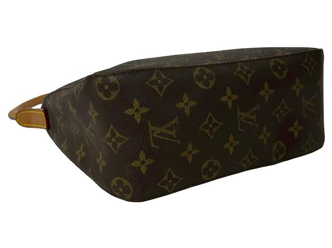 Borsa a Spalla e Tote Louis Vuitton Looping MM Monogram Marrone - vista 5