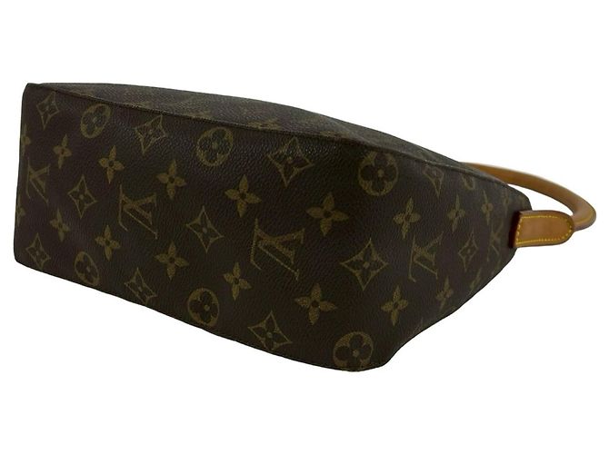 Borsa a Spalla e Tote Louis Vuitton Looping MM Monogram Marrone - vista 6