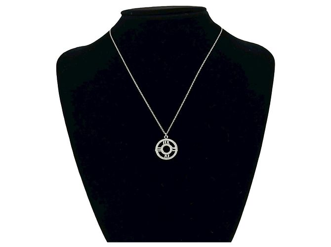 Collana Tiffany & Co. Atlas Circle Argento - vista 2
