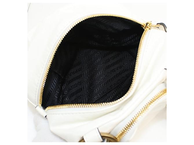 Prada Dangle Mini Handbag Weiß - Ansicht 3