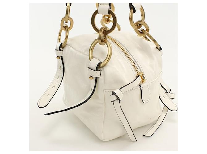 Prada Dangle Mini Handbag Weiß - Ansicht 6