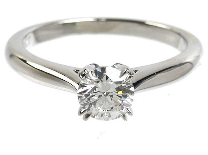 Harry Winston Solitärring aus Platin 950 - Ansicht 3