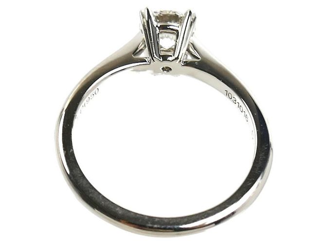 Harry Winston Solitärring aus Platin 950 - Ansicht 4