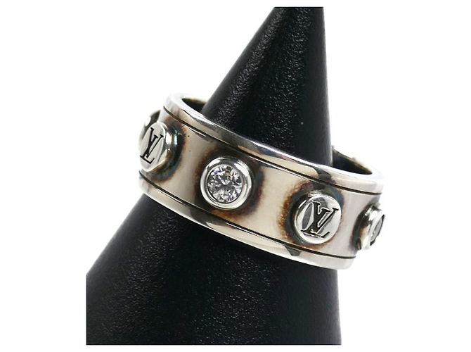 Louis Vuitton Sterling Silver 925 Band Ring - view 2