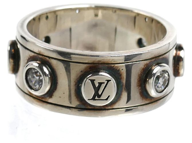 Louis Vuitton Sterling Silver 925 Band Ring - view 3