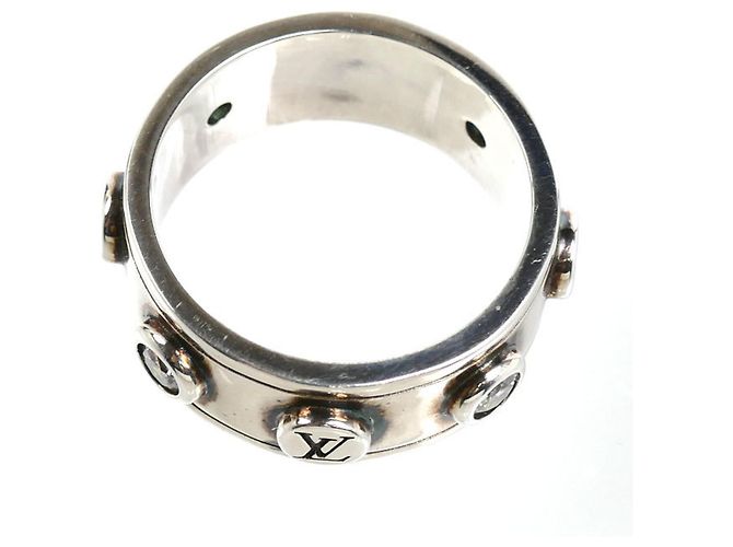 Louis Vuitton Sterling Silver 925 Band Ring - view 4