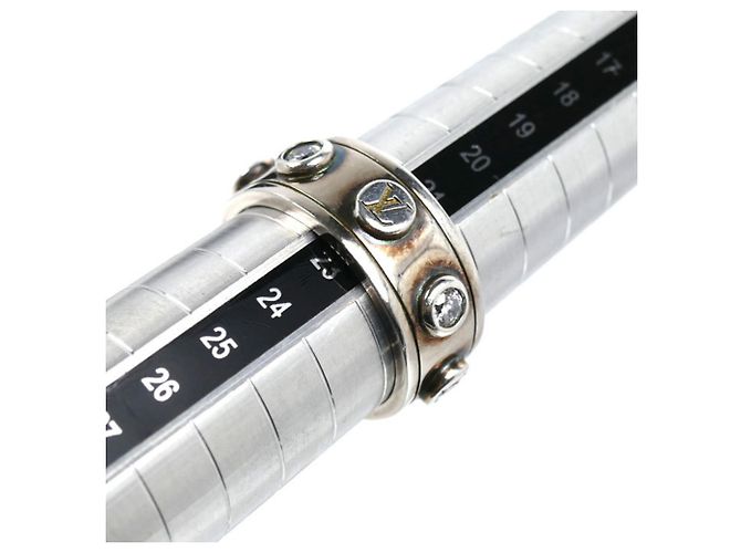 Louis Vuitton Sterling Silver 925 Band Ring - view 6