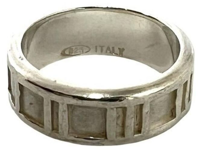 Tiffany & Co Anello Tiffany Vintage Atlas Band Argento - vista 6