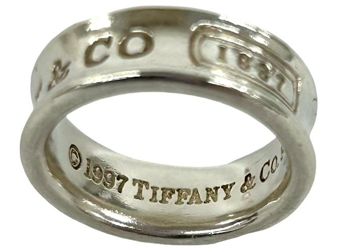 Tiffany & Co Tiffany Vintage Narrow Band Ring Silber - Ansicht 3