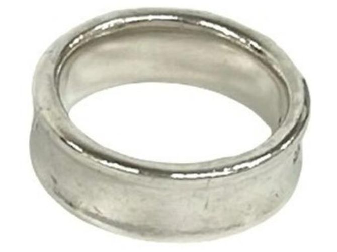 Tiffany & Co Tiffany Vintage Narrow Band Ring Silber - Ansicht 7