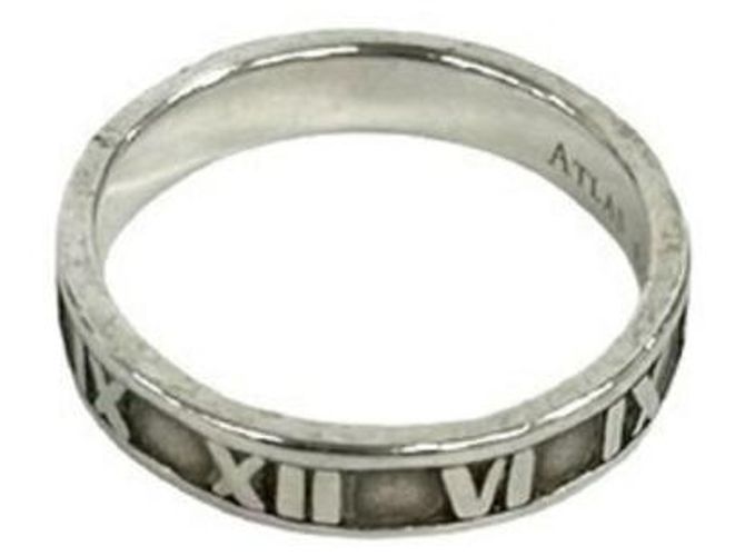 Tiffany & Co Tiffany Vintage Atlas Band Ring Silber - Ansicht 4