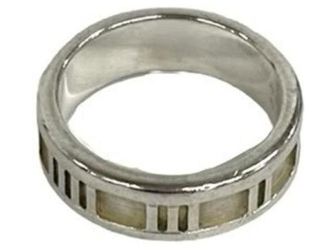 Tiffany & Co. Vintage Atlas Band Ring Silber - Ansicht 4