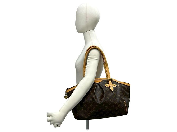 Louis Vuitton Tivoli GM Monogramm Leder Tote Bag Braun - Ansicht 2
