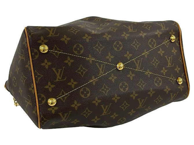 Louis Vuitton Tivoli GM Monogramm Leder Tote Bag Braun - Ansicht 7