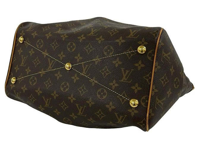 Louis Vuitton Tivoli GM Monogramm Leder Tote Bag Braun - Ansicht 8