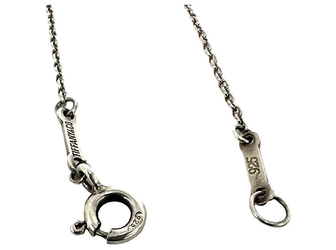 Tiffany & Co Collana Tiffany Open Teardrop Argento - vista 4