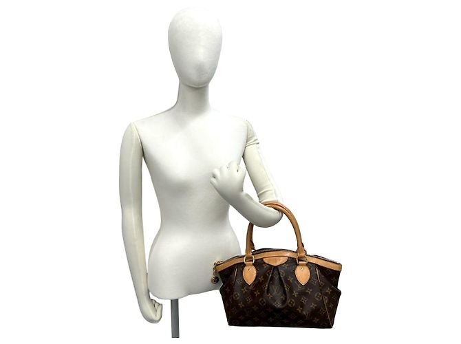 Borsa Boston Louis Vuitton Tivoli PM Monogram Mini Marrone - vista 2