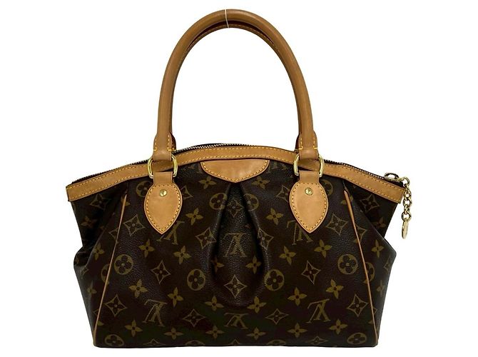 Borsa Boston Louis Vuitton Tivoli PM Monogram Mini Marrone - vista 3