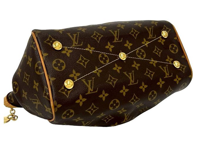 Borsa Boston Louis Vuitton Tivoli PM Monogram Mini Marrone - vista 7