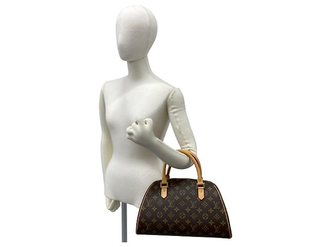 Borsa Louis Vuitton Rivera MM Monogram Leather Marrone - vista 2