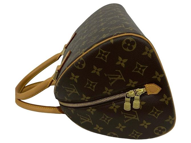 Borsa Louis Vuitton Rivera MM Monogram Leather Marrone - vista 5
