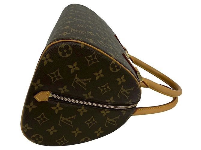 Borsa Louis Vuitton Rivera MM Monogram Leather Marrone - vista 6