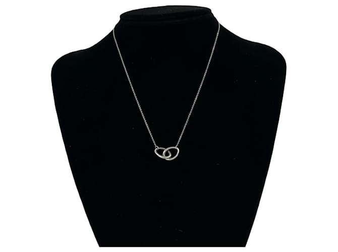 Tiffany & Co Collana Tiffany Vintage Double Loop Argento - vista 2