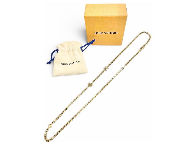 Collana Louis Vuitton Monogram Flower D'oro - vista 2