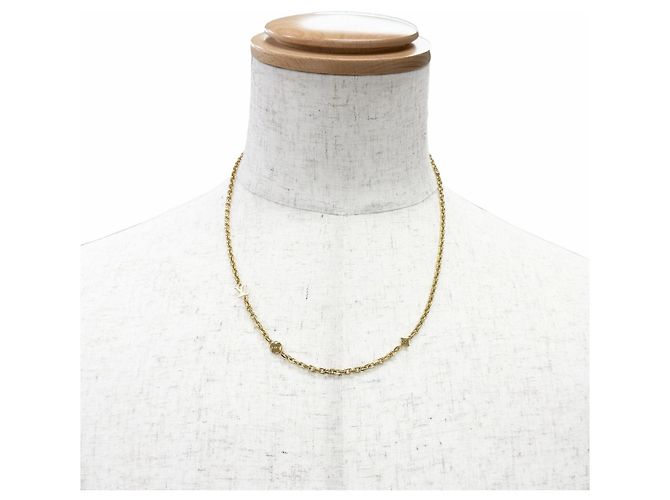Collana Louis Vuitton Monogram Flower D'oro - vista 3