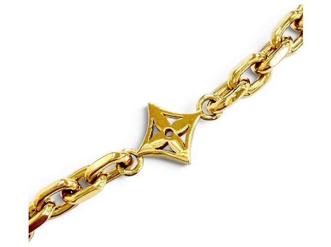 Collana Louis Vuitton Monogram Flower D'oro - vista 7