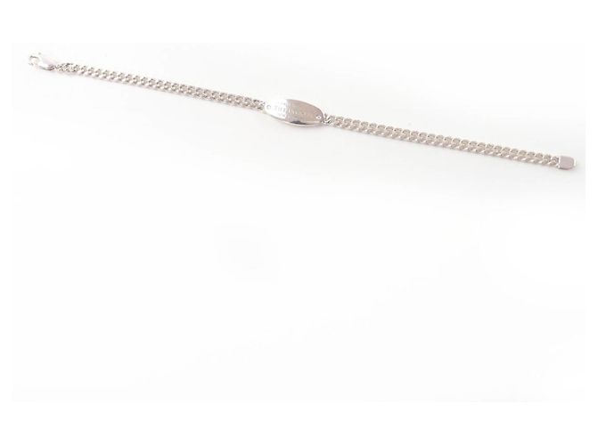 Bracciale Tiffany & Co. Return to Oval I.D. Charm Argento - vista 4