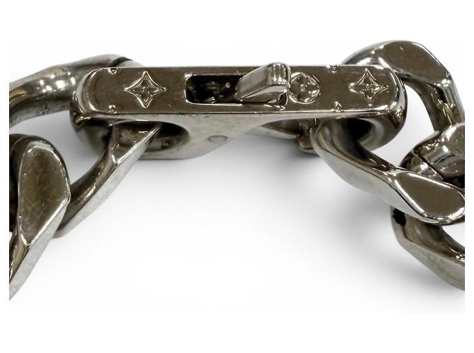 Bracciale charm Louis Vuitton Monogram argento - vista 6