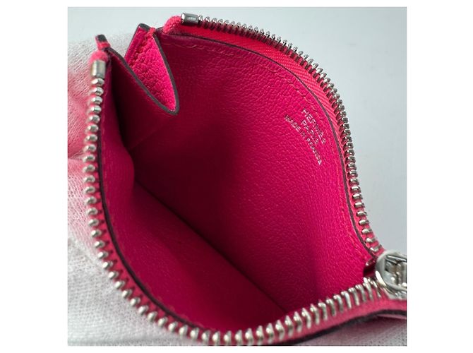 Hermès Monedero/Tarjetero Roulis Slim Hermes Rosa - vista 10