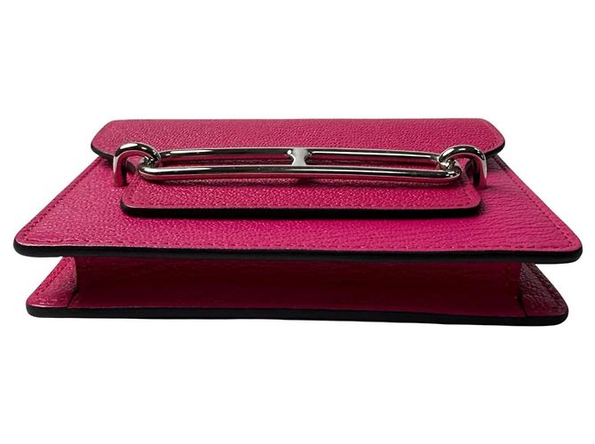 Hermès Monedero/Tarjetero Roulis Slim Hermes Rosa - vista 5